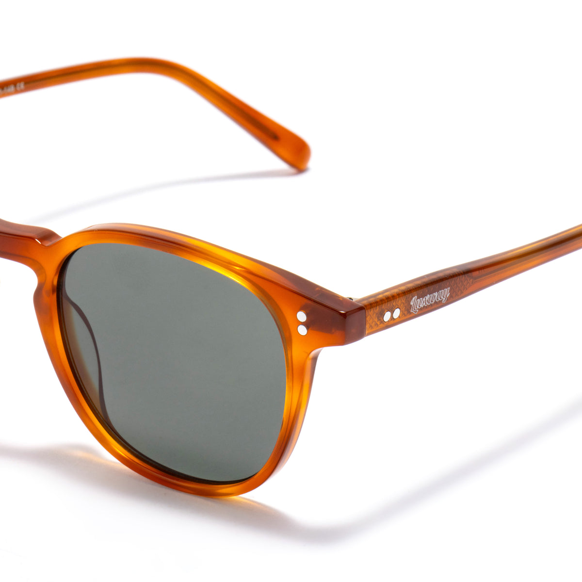 ALNILAM 01 sunglasses in Amber / Green Smoke, image 5 of 8