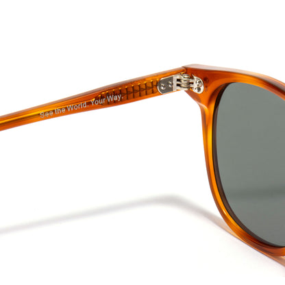 ALNILAM 01 sunglasses in Amber / Green Smoke, image 6 of 8