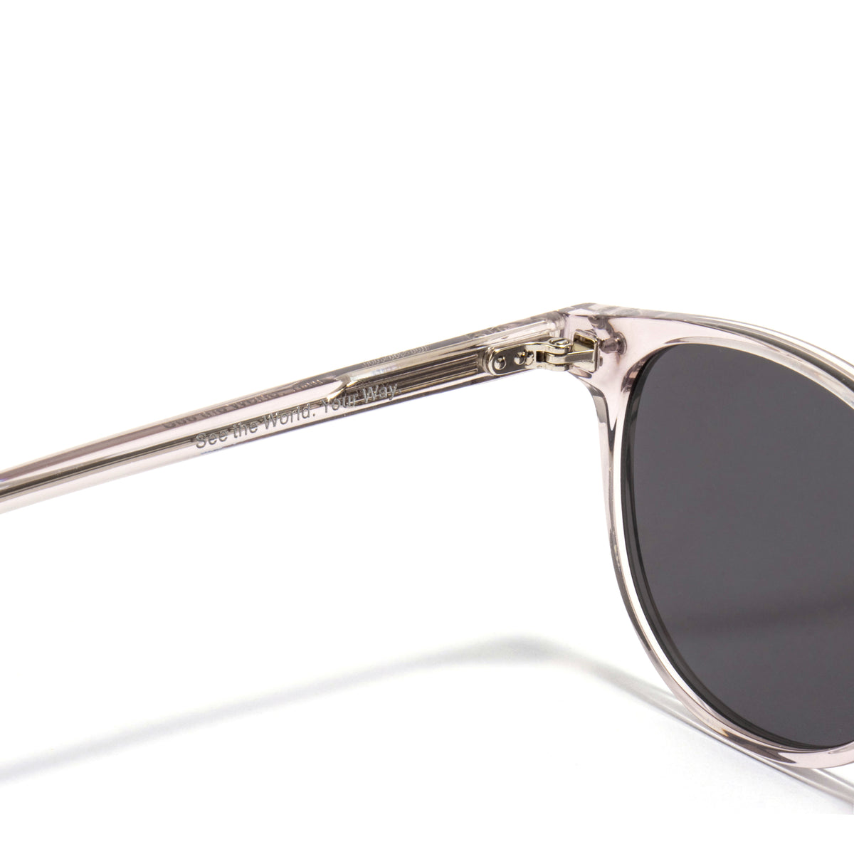 ALQAID 01 sunglasses in Crystal Rose / Smoke, image 6 of 8