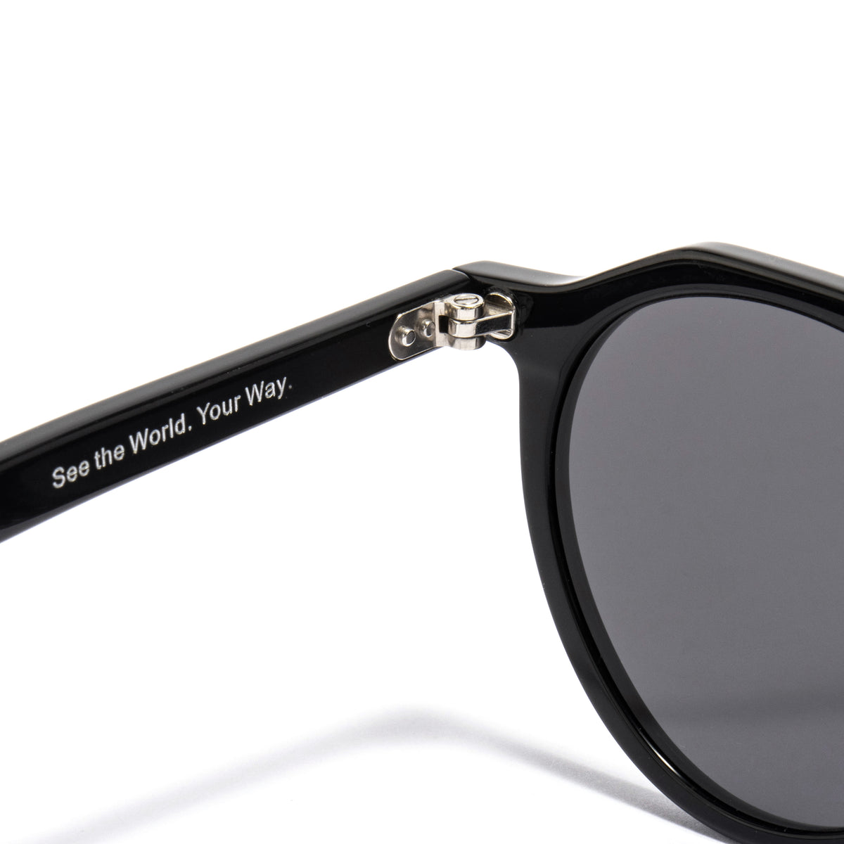 DENEB 01 sunglasses in Black / Smoke, image 7 of 8