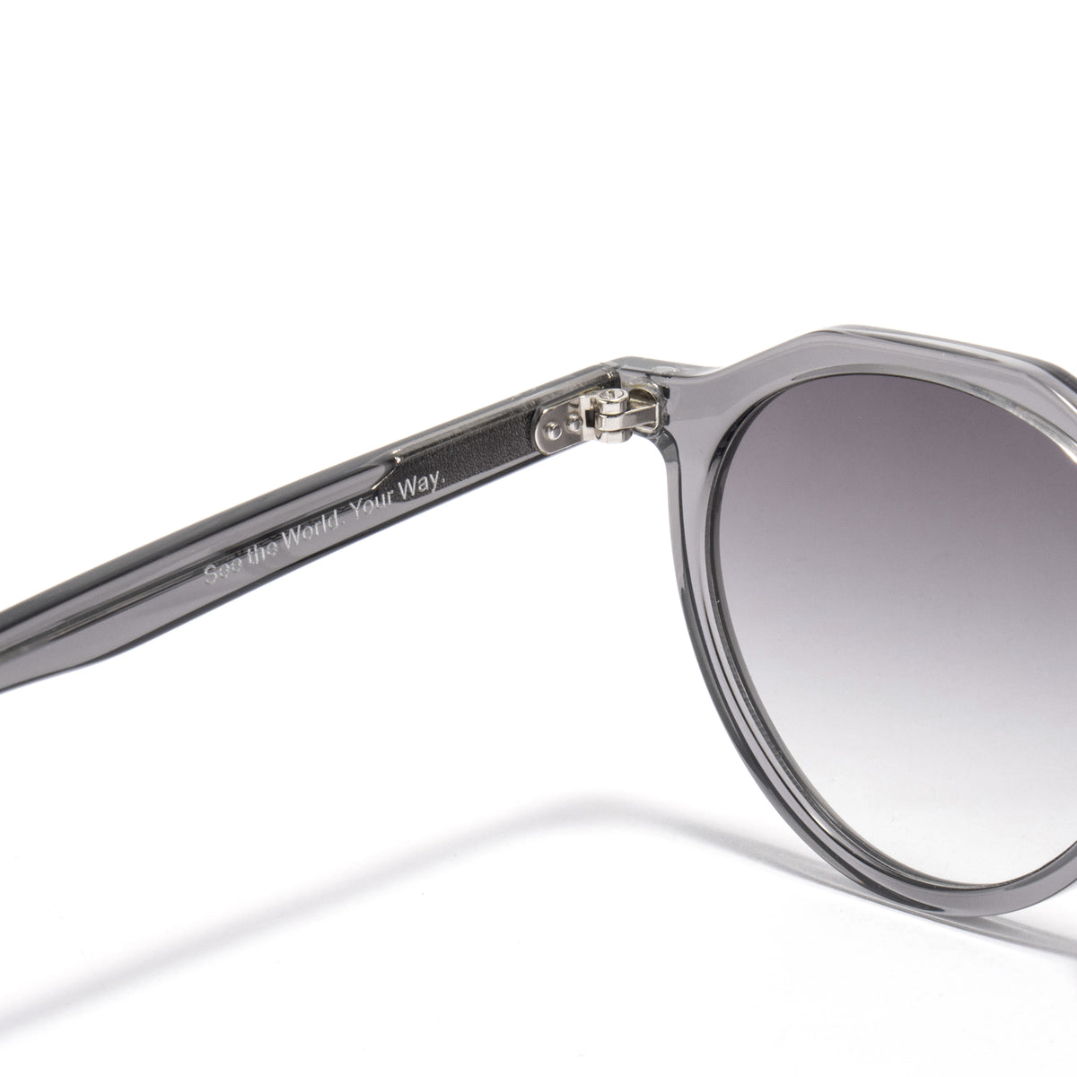 DENEB 01 sunglasses in Smoke Crystal / Smoke Gradient, image 7 of 8