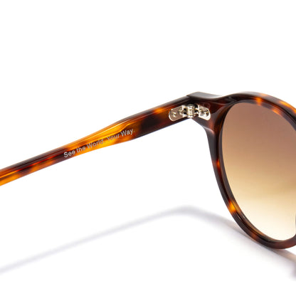SUHAIL 01 sunglasses in Tortoise / Amber Gradient, image 6 of 8