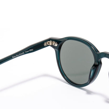 SUHAIL 01 sunglasses in Deep Teal / Green Smoke, image 7 of 8