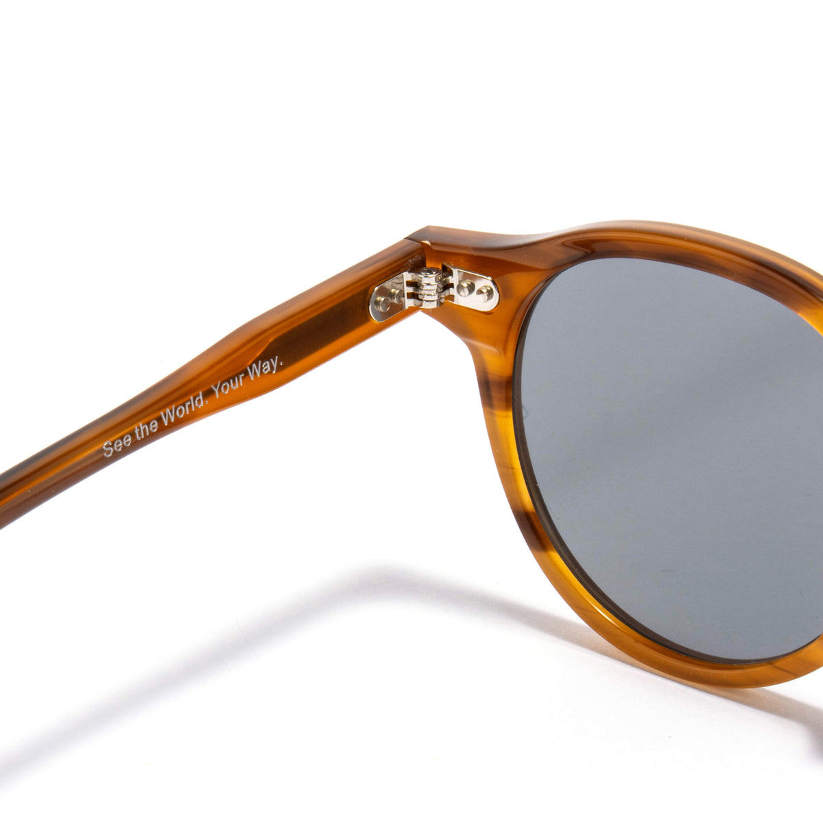 SUHAIL 01 sunglasses in Amber / Smoke, image 7 of 8
