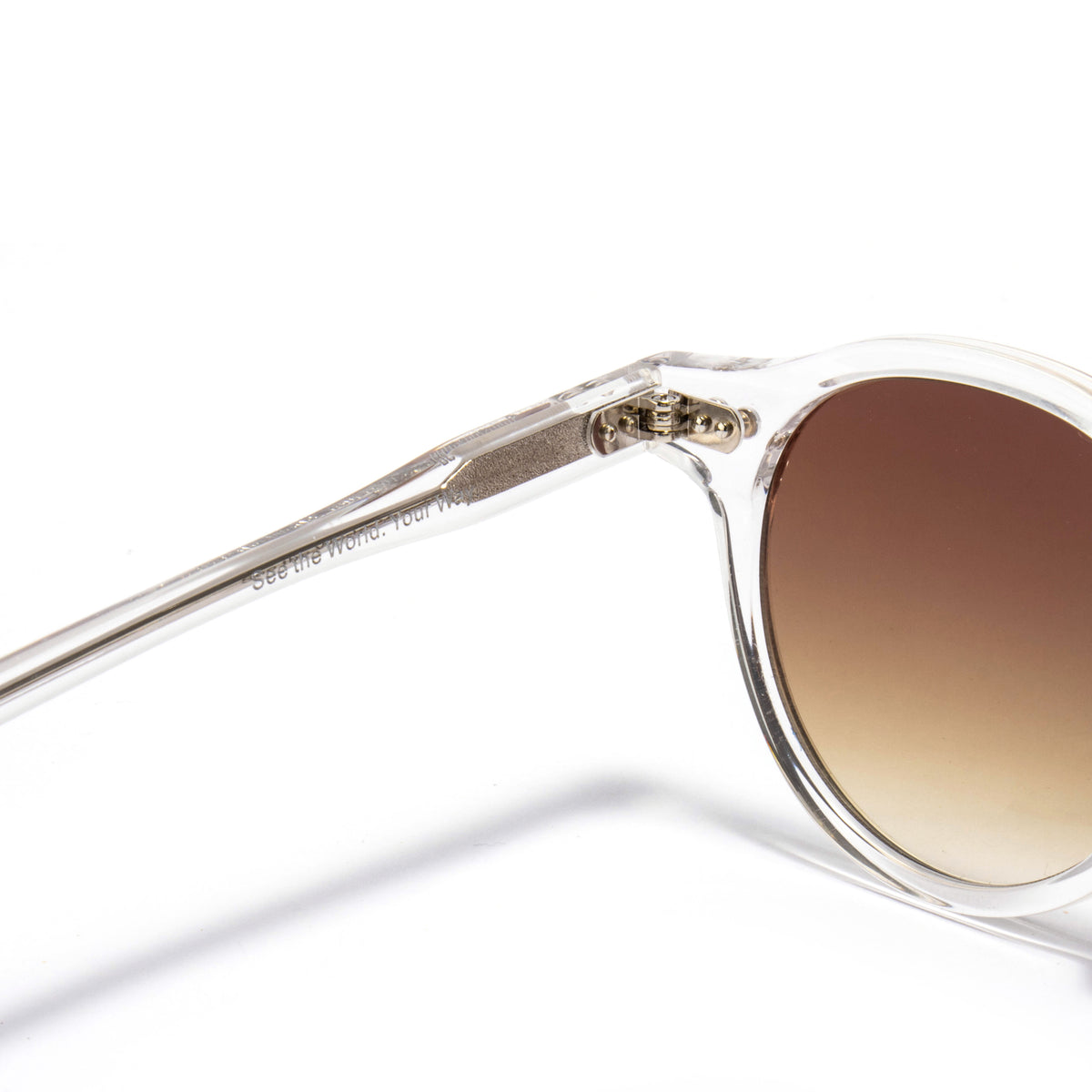 SUHAIL 01 sunglasses in Crystal / Amber Gradient, image 7 of 8