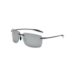  سراب فلات توب فضي عدسات Polarized 