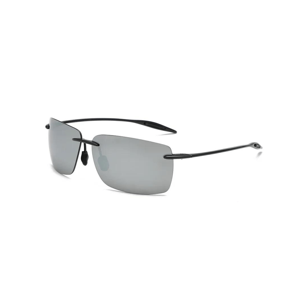  سراب فلات توب فضي عدسات Polarized 
