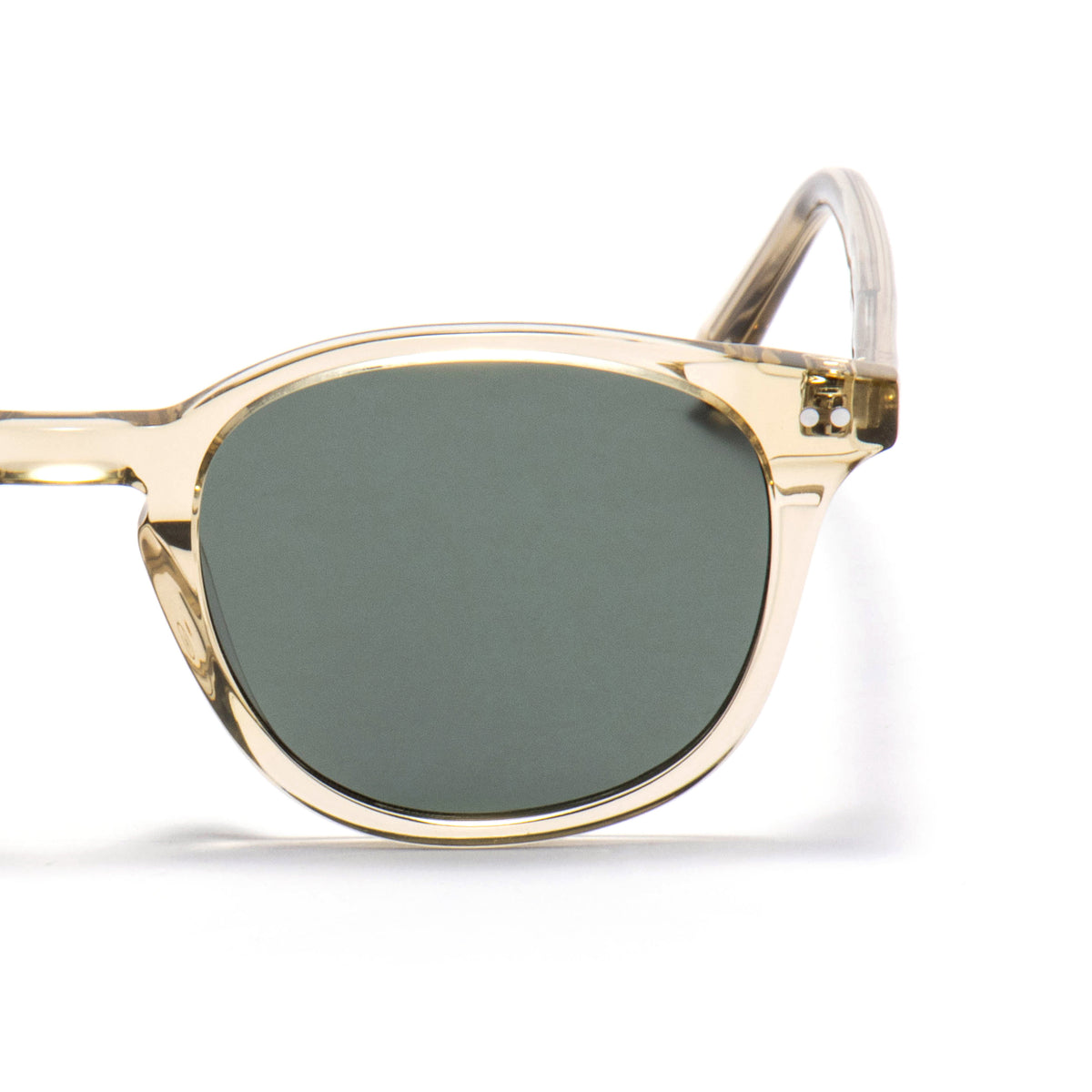 MIRZAM 01 sunglasses in Champagne Crystal / Green Smoke, image 8 of 8