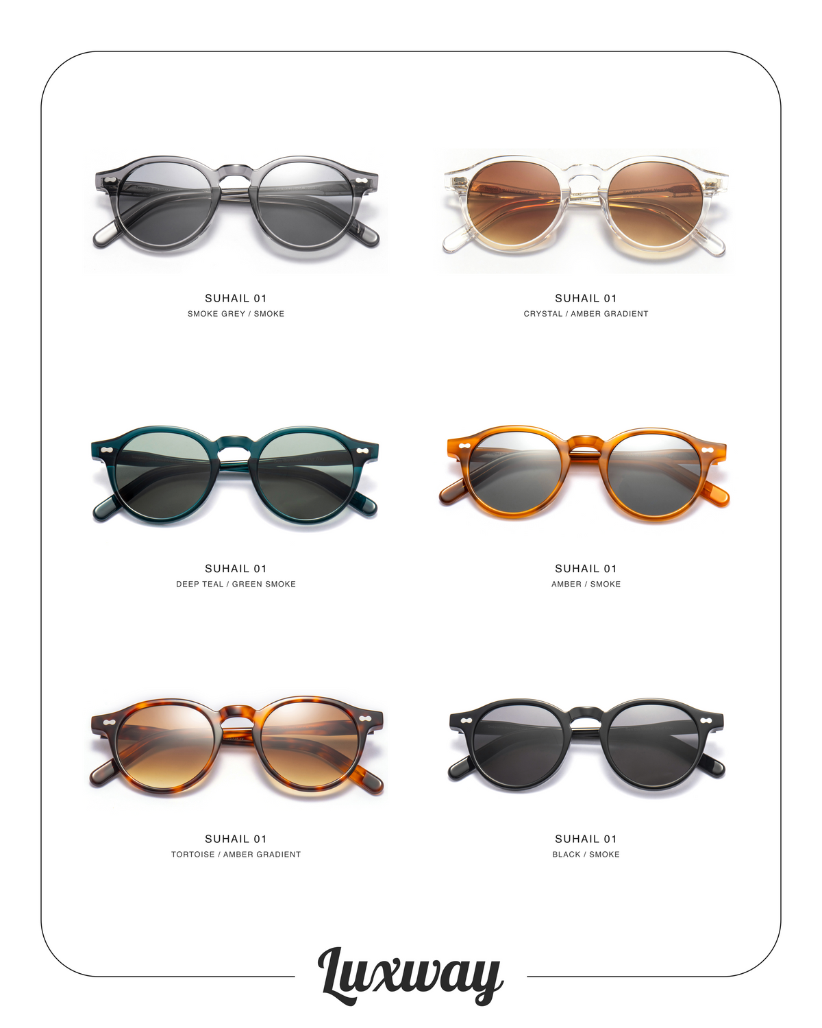 SUHAIL 01 — Tortoise / Amber Gradient