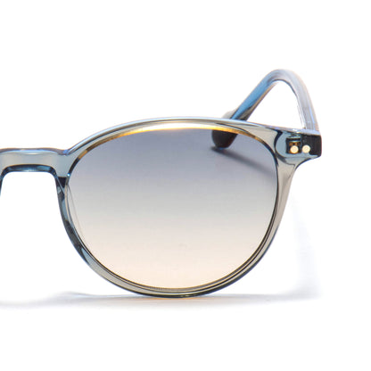 ALQAID 01 sunglasses in Blue Crystal / Smoke Gradient, image 8 of 8